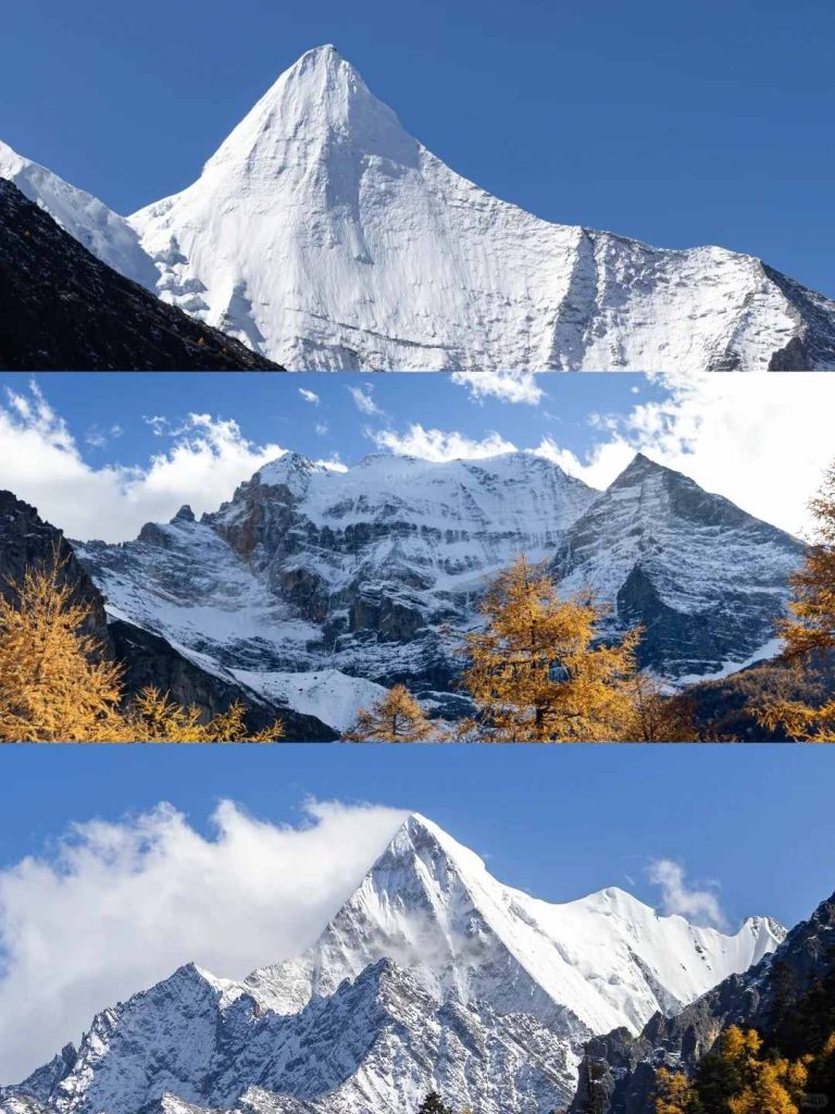 稻城亚丁三神山