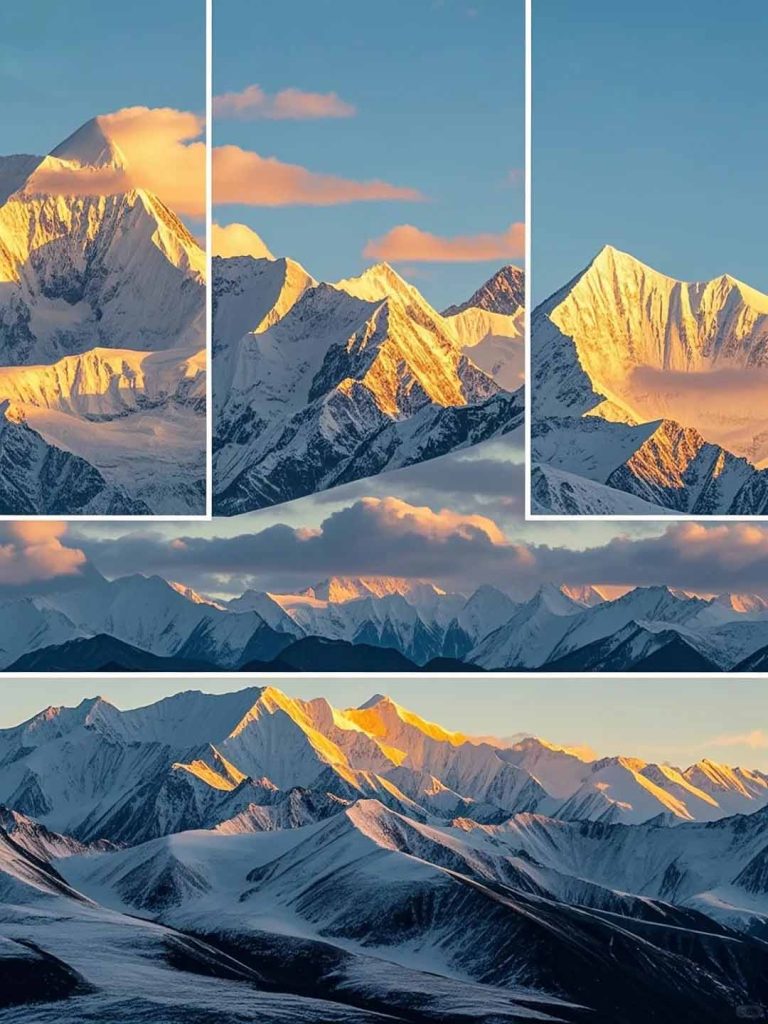 贡嘎雪山