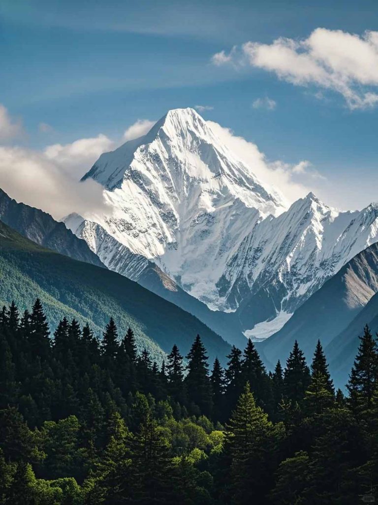 贡嘎雪山