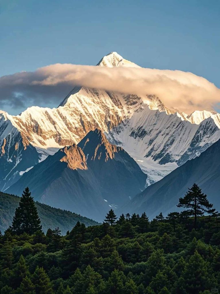 贡嘎雪山
