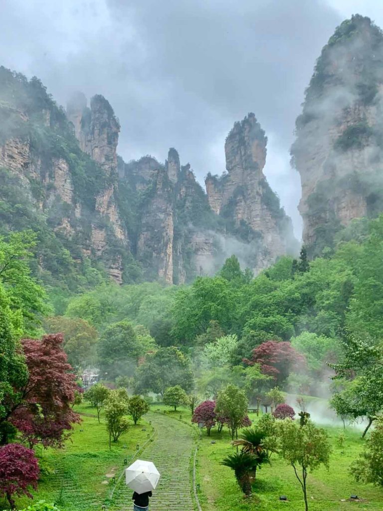 张家界森林公园春天