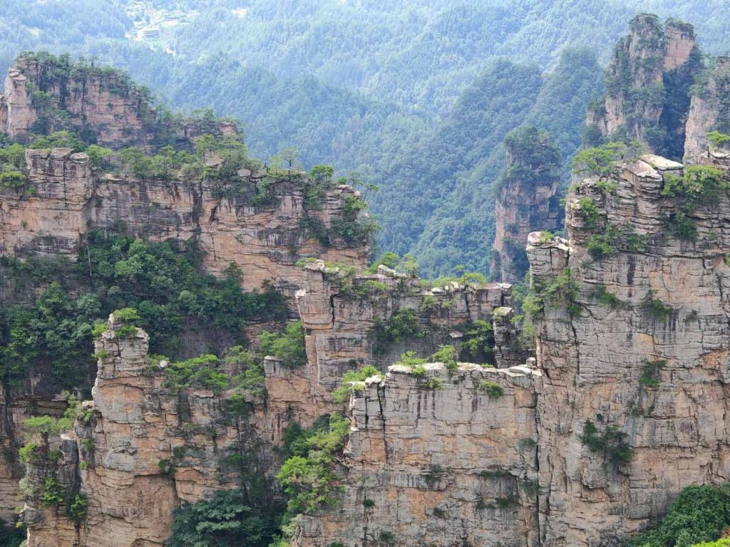 张家界杨家界天然长城