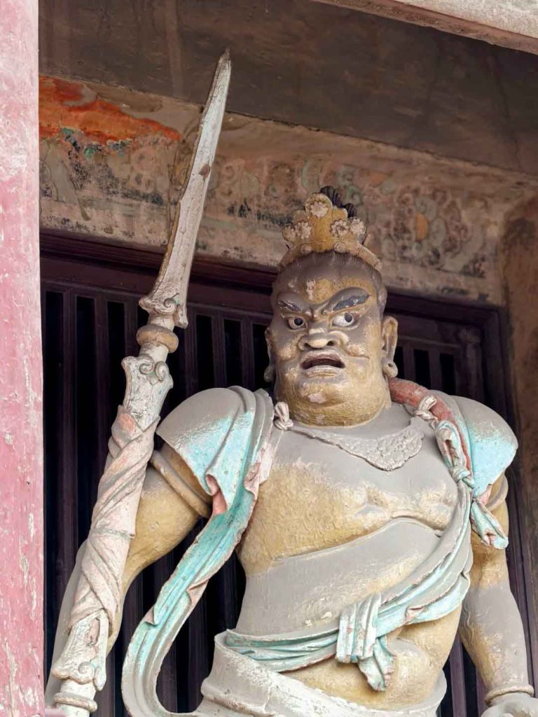 双林寺天王殿，四大金刚、四大天王2