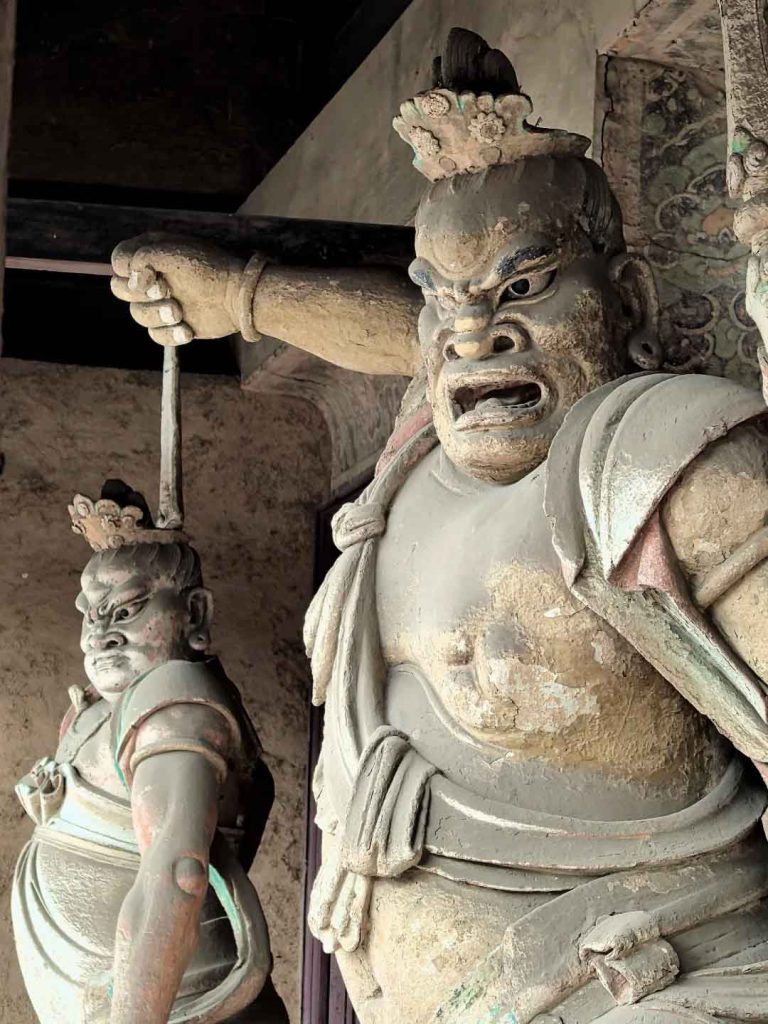 双林寺天王殿，四大金刚、四大天王2