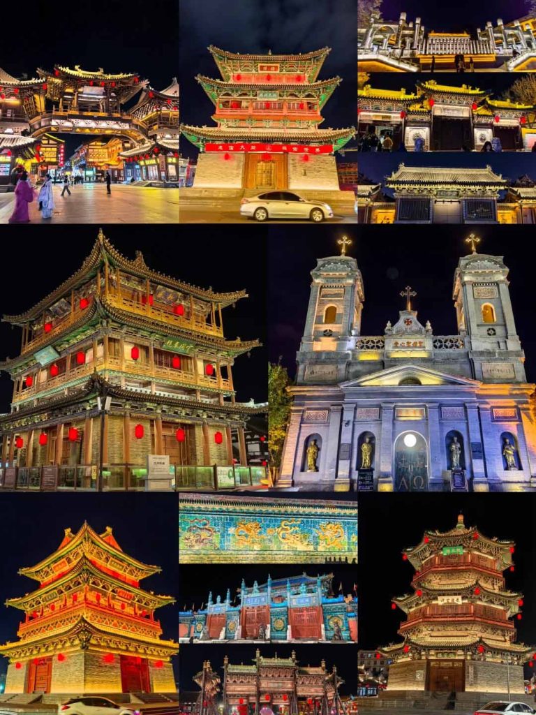 大同古城内部建筑