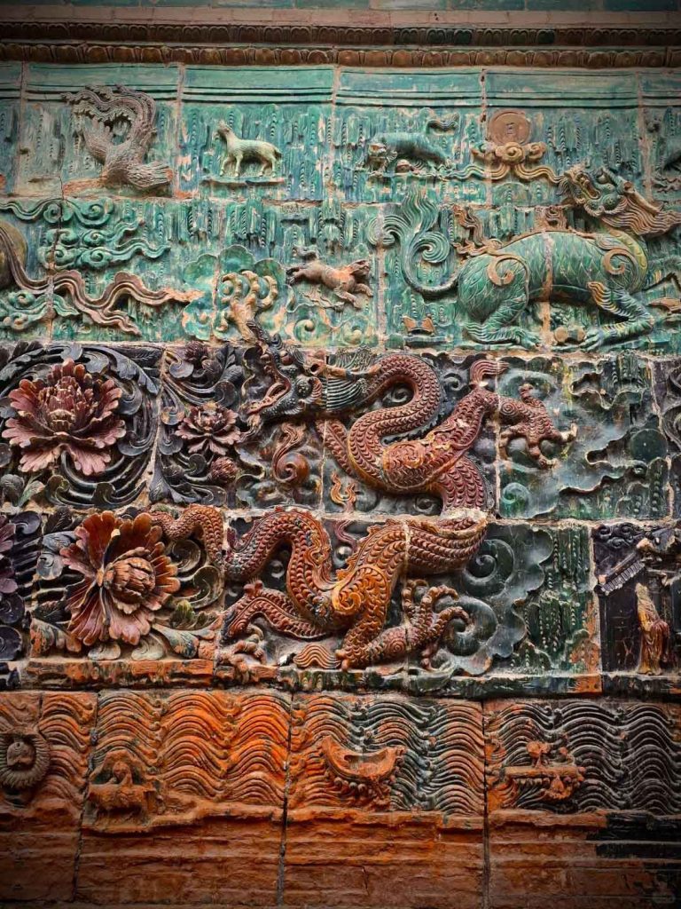 解州关帝庙四龙壁