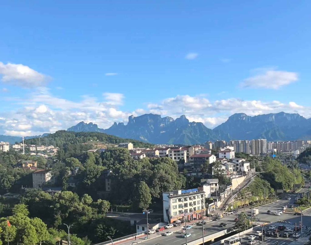 張家界城市風景