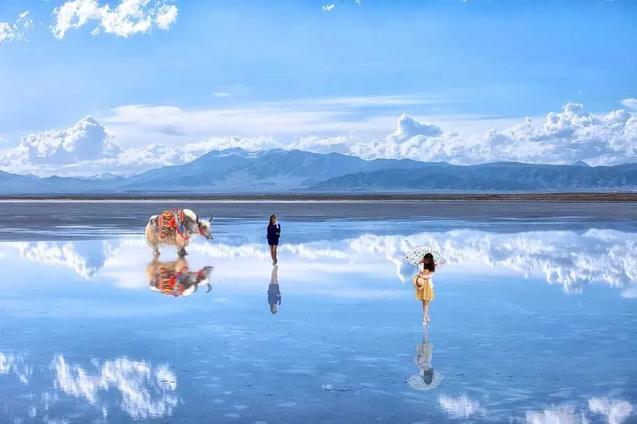 茶卡盐湖