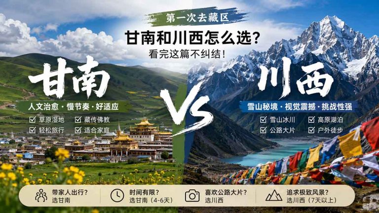 甘南和川西怎么选
