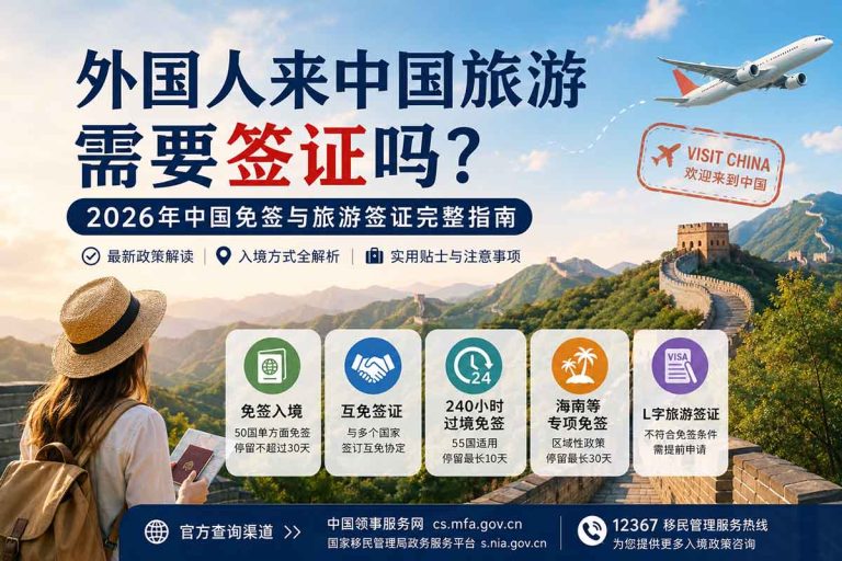 外国人来中国旅游需要签证