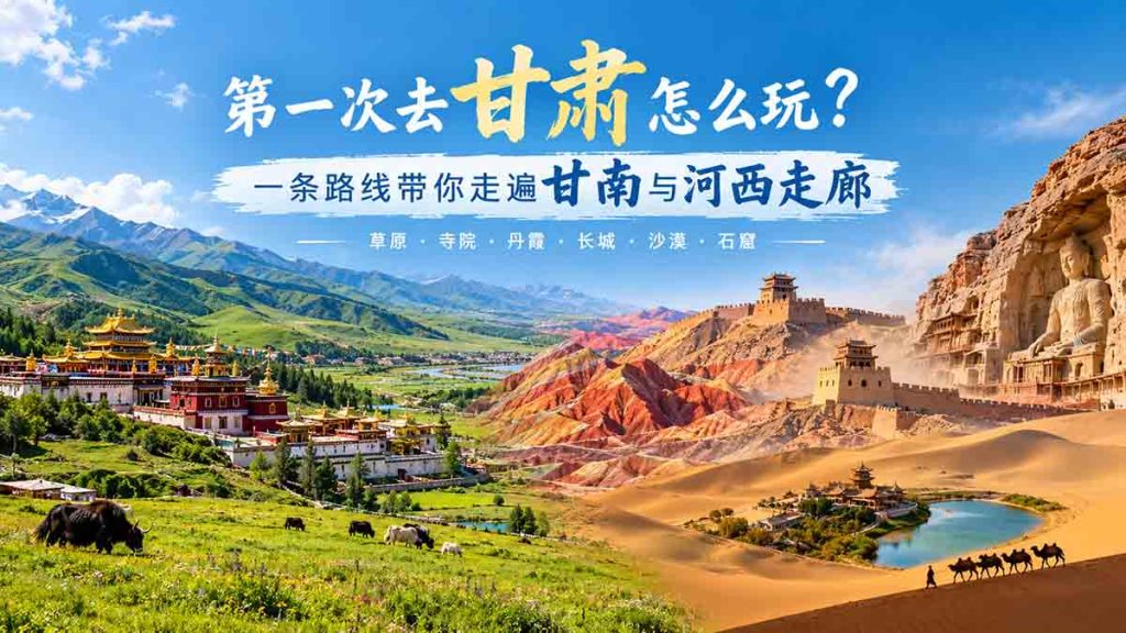 第一次去甘肃怎么玩？一条路线带你走遍甘南与河西走廊